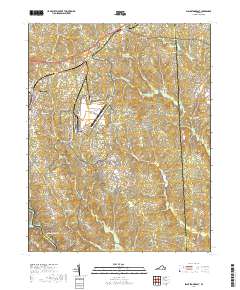 Blackstone East 2019 topographic map thumbnail