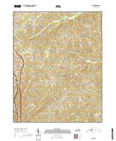 Blairs 2019 topographic map thumbnail