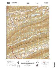 Bland 2019 topographic map thumbnail