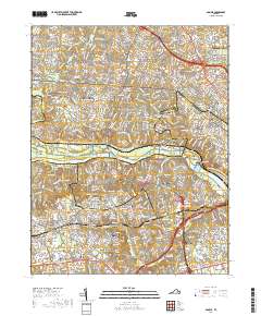 Bon Air 2019 topographic map thumbnail