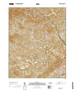 Boones Mill 2019 topographic map thumbnail