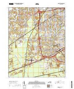 Bowers Hill 2019 topographic map thumbnail