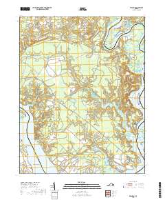 Brandon 2019 topographic map thumbnail