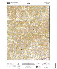 Brandy Station 2019 topographic map thumbnail