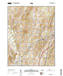 Bridgewater 2019 topographic map thumbnail