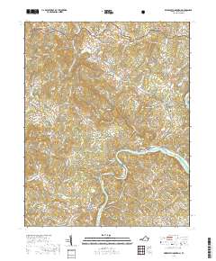 Brierpatch Mountain 2019 topographic map thumbnail