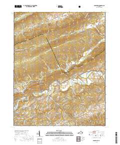 Broadford 2019 topographic map thumbnail