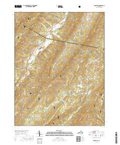 Burnsville 2019 topographic map thumbnail