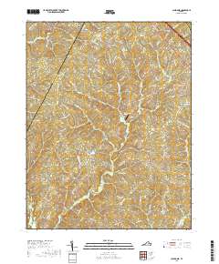Caledonia 2019 topographic map thumbnail