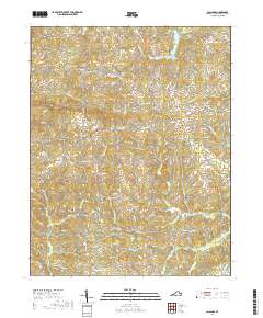 Callands 2019 topographic map thumbnail