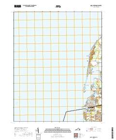 Cape Charles 2019 topographic map thumbnail