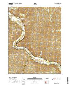 Cartersville 2019 topographic map thumbnail