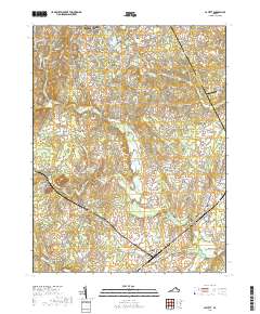 Catlett 2019 topographic map thumbnail