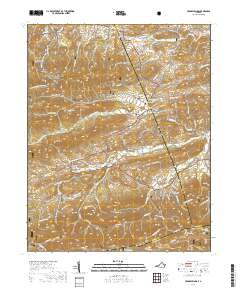 Cedar Springs 2019 topographic map thumbnail
