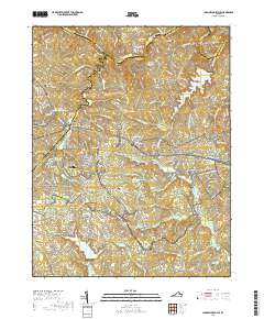 Chancellorsville 2019 topographic map thumbnail
