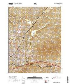 Charlottesville East 2019 topographic map thumbnail