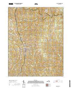Chase City 2019 topographic map thumbnail