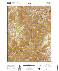 Chester Gap 2019 topographic map thumbnail