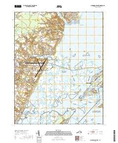 Chincoteague West 2019 topographic map thumbnail