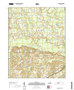 Claresville 2019 topographic map thumbnail