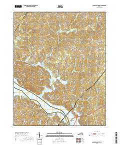 Clarksville North 2019 topographic map thumbnail