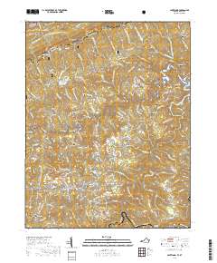 Clintwood 2019 topographic map thumbnail