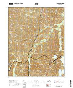 Cluster Springs 2019 topographic map thumbnail
