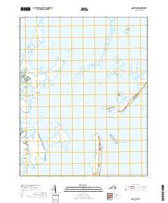 Cobb Island 2019 topographic map thumbnail