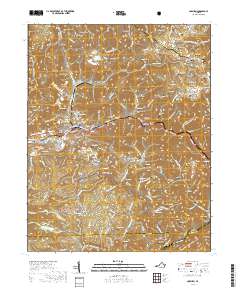 Coeburn 2019 topographic map thumbnail