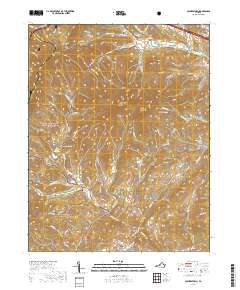 Collierstown 2019 topographic map thumbnail
