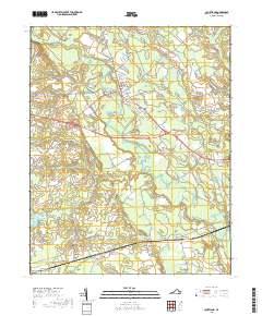 Courtland 2019 topographic map thumbnail