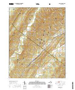 Craigsville 2019 topographic map thumbnail