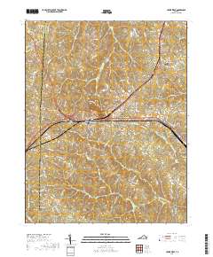 Crewe West 2019 topographic map thumbnail