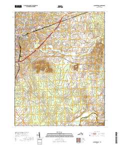 Culpeper East 2019 topographic map thumbnail