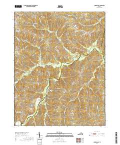 Cumberland 2019 topographic map thumbnail