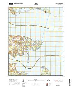 Deltaville 2019 topographic map thumbnail