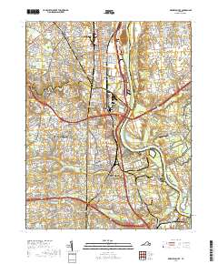 Drewrys Bluff 2019 topographic map thumbnail