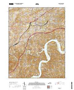 Dublin 2019 topographic map thumbnail