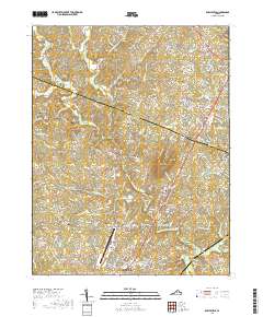Earlysville 2019 topographic map thumbnail