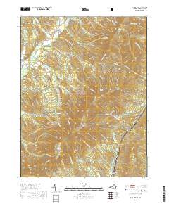 Elliott Knob 2019 topographic map thumbnail