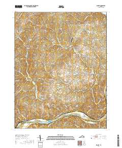 Esmont 2019 topographic map thumbnail