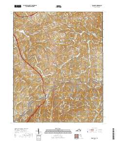 Fancy Gap 2019 topographic map thumbnail