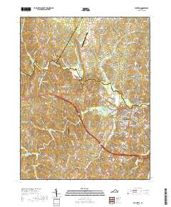 Farmville 2019 topographic map thumbnail