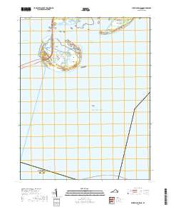 Fishermans Island 2019 topographic map thumbnail