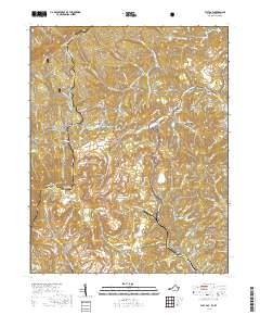 Flat Gap 2019 topographic map thumbnail