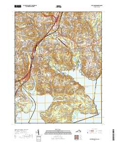 Fort Belvoir 2019 topographic map thumbnail