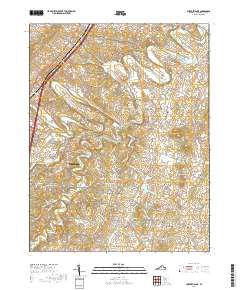 Fort Defiance 2019 topographic map thumbnail