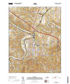 Front Royal 2019 topographic map thumbnail