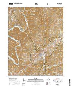 Galax 2019 topographic map thumbnail