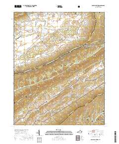 Garden Mountain 2019 topographic map thumbnail